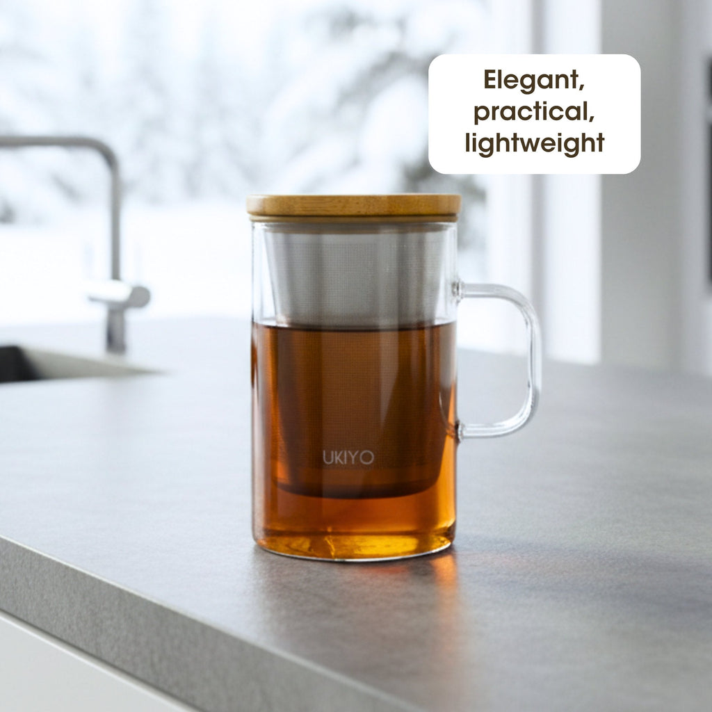 Glass & Stainless Steel Tea Infuser