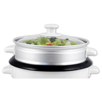 Better Chef Rice Cooker with Steamer and Non-Stick Pot