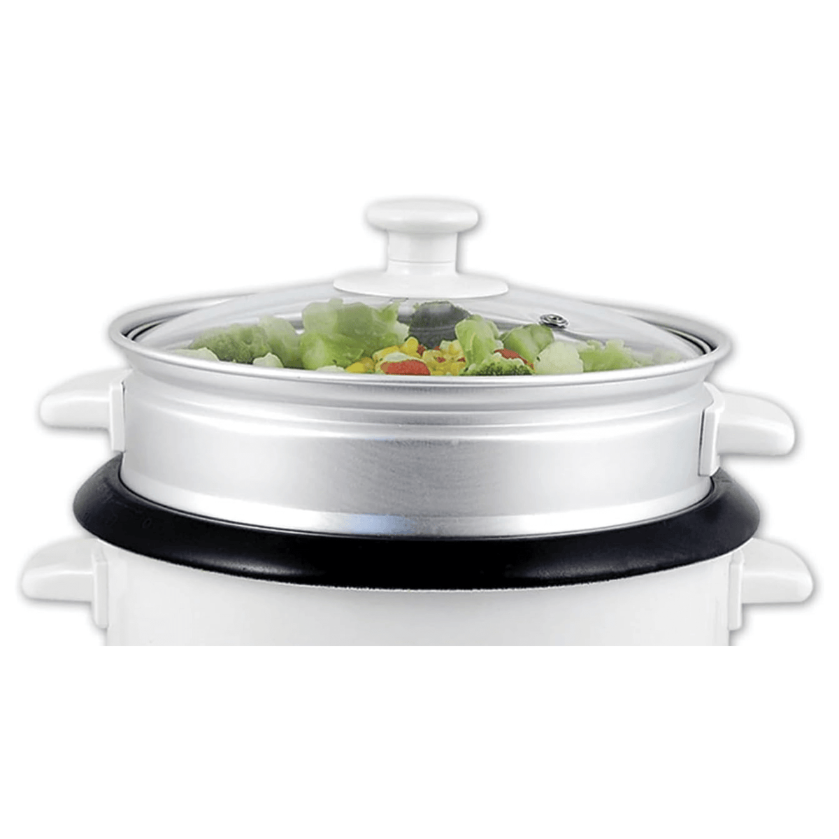 Better Chef Rice Cooker with Steamer and Non-Stick Pot