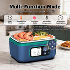 Cordless Self-Heating Lunch Box with Schedule Timer