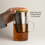Glass & Stainless Steel Tea Infuser