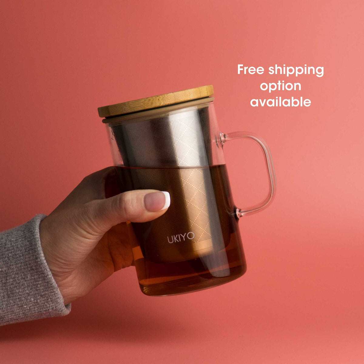 Glass & Stainless Steel Tea Infuser