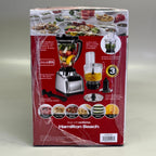 HAMILTON BEACH Kitchen System With Blender & Food Processor