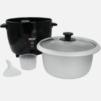 Better Chef Rice Cooker with Measuring Cup and Paddle