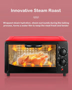 Multifunctional 12L Electric Toaster Oven