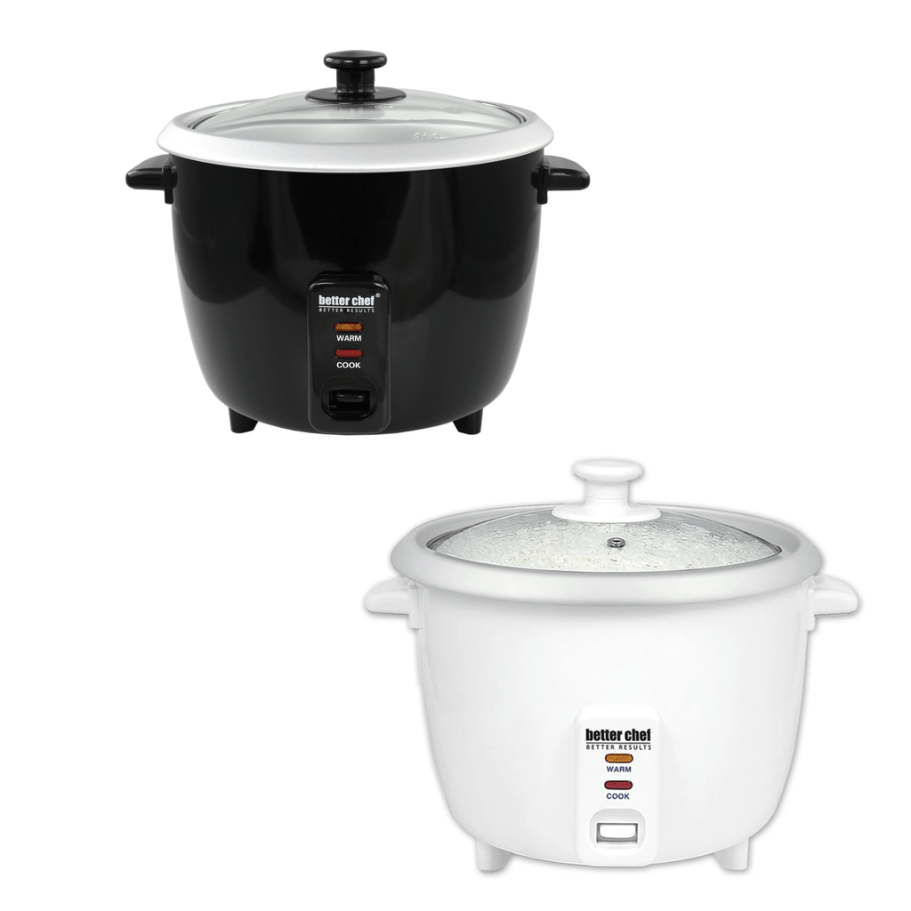 Better Chef Rice Cooker with Measuring Cup and Paddle