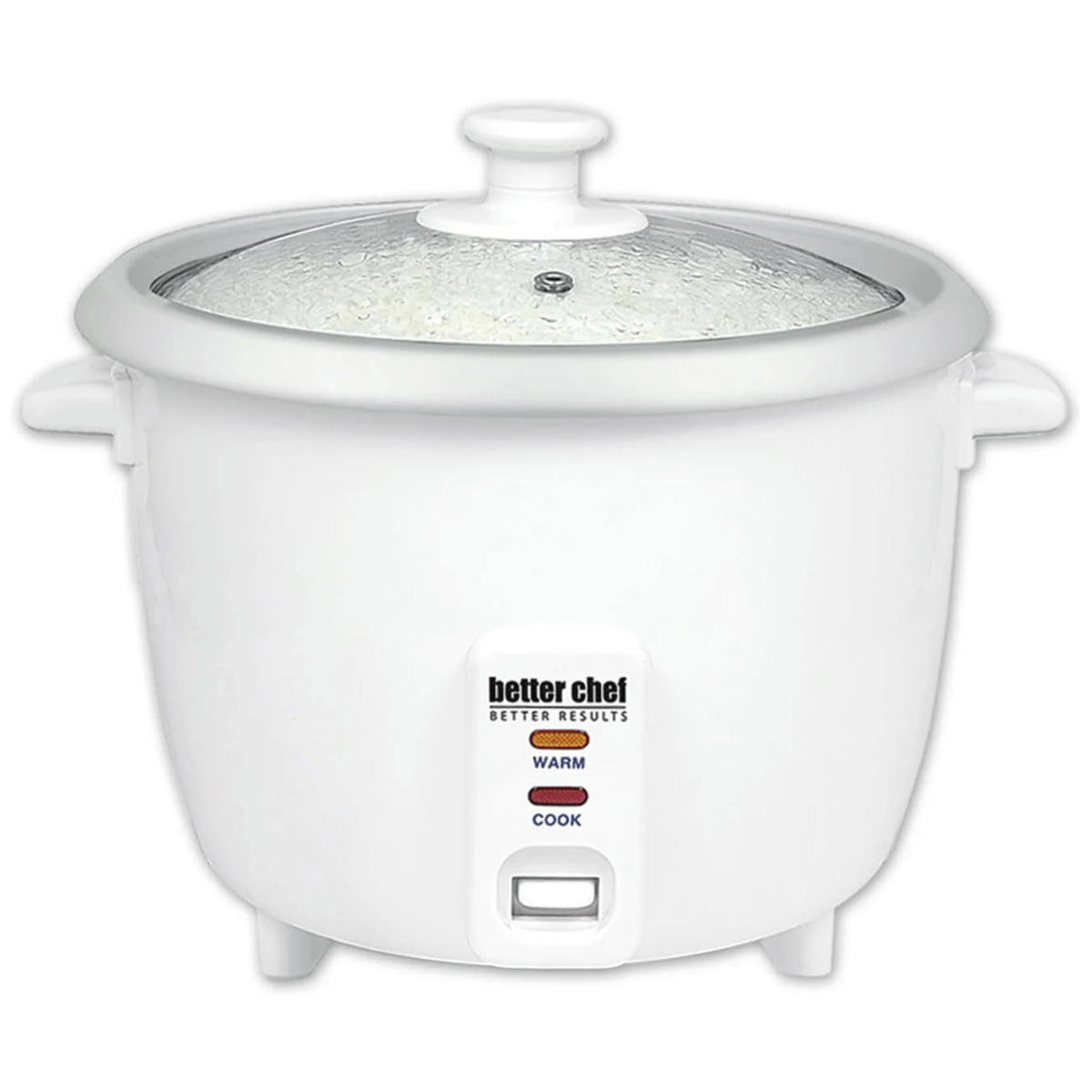 Better Chef Rice Cooker with Measuring Cup and Paddle