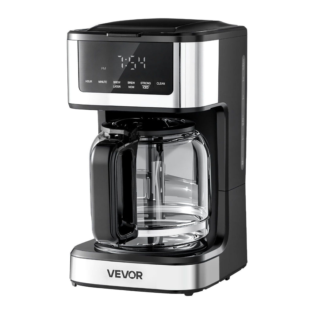 VEVOR Programmable Coffee Maker- 12 Cup