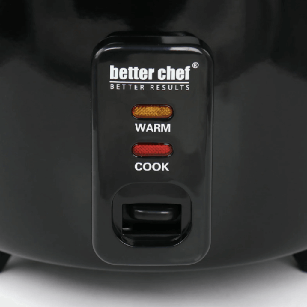 Better Chef Rice Cooker with Measuring Cup and Paddle