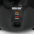 Better Chef Rice Cooker with Measuring Cup and Paddle