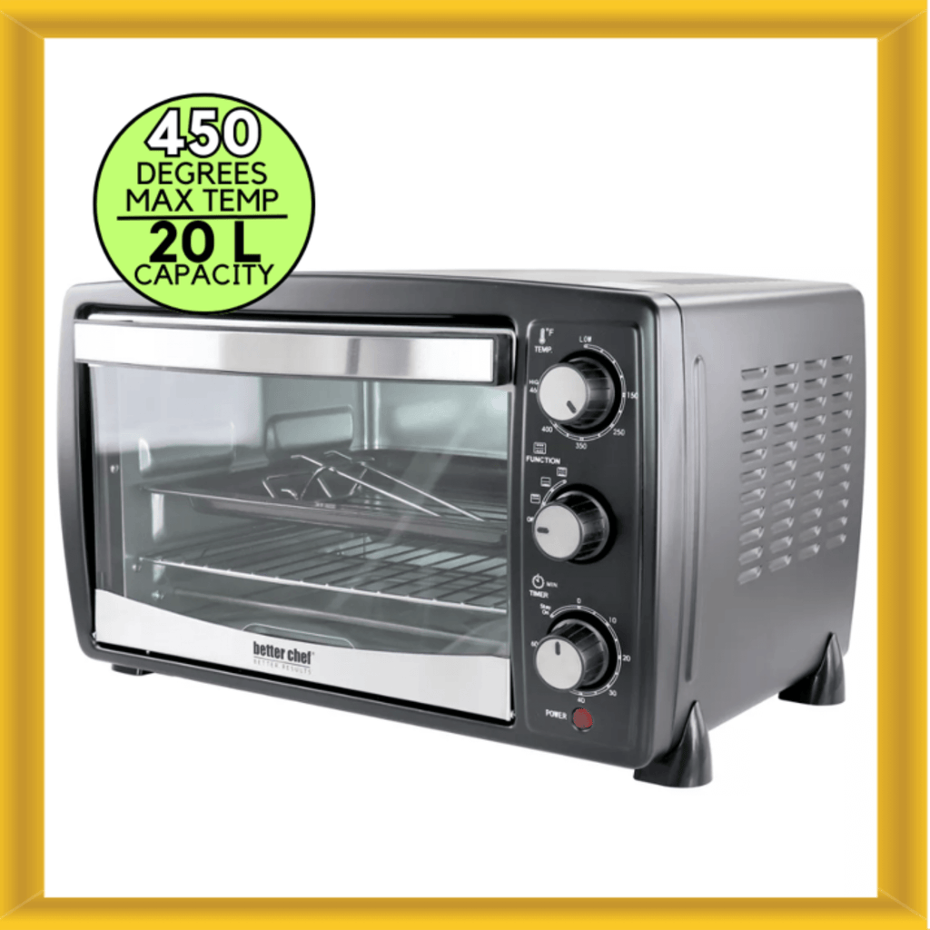 Better Chef 20-Liter 6-Slice Toaster Oven